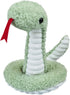 Green Plush Snake Stuffed Animal Toy - Soft Cuddly Hugger for Boys & Girls, Birthday Gifts