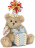 Bearington Happy Birthday Teddy Bear, Plush Stuffed Animal, 10"