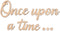 Yeecuem Once Upon a Time Wooden Sign Nursery Wall Decor for Reading Corner