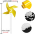 50 Pcs Pinwheels, Wind Spinners and Party Favors for Kids, Outdoor Decorative Pinwheels for Yard and Garden