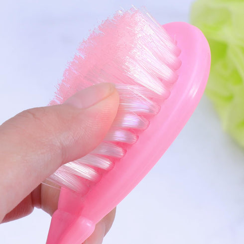 Set 4.72X1.77X0.98 Inches Healifty Baby Comb and Brush with Gentle Massage Comb for Infant Scalp Care Soft and Safe