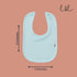 3-Pack Leya & Lior SnapDry Classic Bibs for Babies Instant-Dry Absorbent Drool Bibs for Boys & Girls