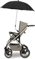 STARRY CITY 50+ Baby Pram Umbrella with Adjustable Universal Clamp,Children Buggy Sun-Proof Parasol with Clip On UPF