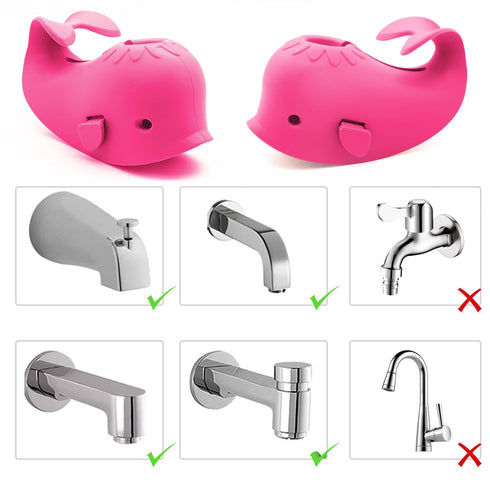 UMUACCAN Baby Bathtub Faucet Cover, Baby Safety Protection Silicone Toys, Bath Spout Cover Baby Bathtub, Faucet Cover