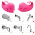 UMUACCAN Baby Bathtub Faucet Cover, Baby Safety Protection Silicone Toys, Bath Spout Cover Baby Bathtub, Faucet Cover