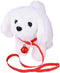 WorWoder Bichon Frise Toy Puppy Electronic Interactive Pet Dog - Walking, Barking, Tail Wagging Companion for Kids