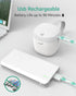 99.99% 59 GROWNSY Pacifier Sanitizer Portable, UV Light Sanitizer on The Go for Baby, USB Charging Sanitizer Case, Mini
