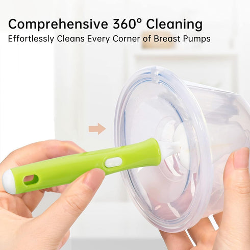 TEITEAI Momcozy Breast Pump Cleaning Kit, Compatible with Breast Pumps, Breast Pump Cleaning Brush, Breast Pump Brushes