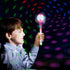 ArtCreativity Spinning Light Up Wand for Kids, 14-Inch LED Light Wand with Batteries Included