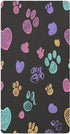 Bseiialft Colorful Dog Paws Hearts Cute Crib Sheets for Boys Girls Soft and