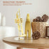 Music Instrument Miniature Replica - Mini Musical Instruments Collection Trumpet Model with Case Stand