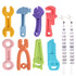 8 Pack Chew Baby Teething Toys for 0-12 Months, Freezable BPA Free Silicone Baby Molar Teether Chew Toys