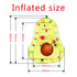 ZHUYNXIR (33 26 inch) Baby Water mat, Infant Toys, Inflatable Play Mat Water Mat Baby Toys, Fun Early Development