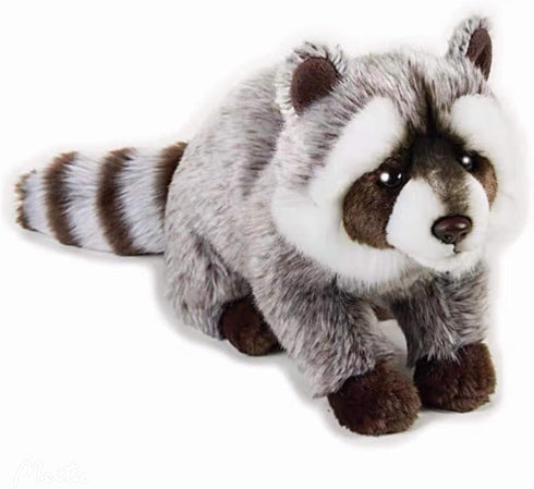 TAMMYFLYFLY Stuffed Toy, 12" Raccoon Plush Stuffed Animal