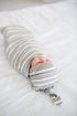 Midtown Large Premium Knit Baby Swaddle Blanket by Copper Pearl