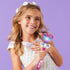 ArtCreativity 13.5 Inch Purple Light Up Heart Toy Wand with Sound - Spinning LEDs and Sound Effects for Kids
