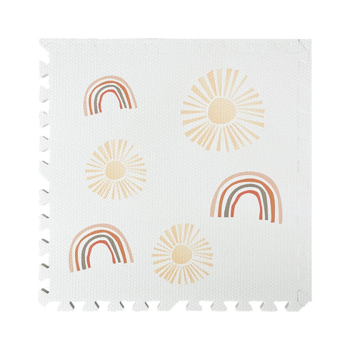 Simple Kid Co. 4x6 Play Mat for Baby, Toddler and Infants, Six Interlocking Tiles Made with Soft Non-Toxic EVA Foam