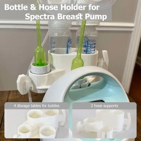 Venshy S1, Bottle & Hose Holder for Spectra Breast Pump | for Breast Pump Bottle and Hose Holder, Organize and Simplify