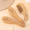 DOYOUWE Personalized Baby Brush and Comb Set with Soft Goat Bristle, Baby Bathing