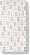 Cstdyfrv Cute Cats Mouse Baby Boys Girls Crib Sheets Pastel Kittens Paws Bows