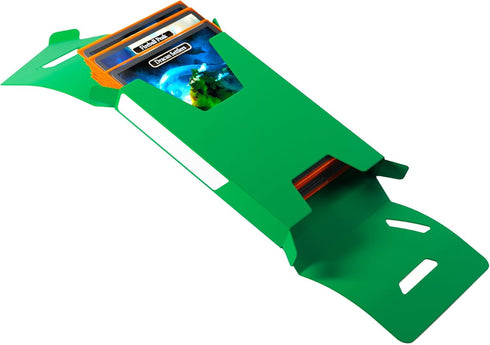 Gamegenic Cube Pocket 15+ Deck Box - Slim Card Holder for TCGs, LCGs, Board Games, and RPGs, Green Color