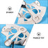 Toyvian Sextant Mark Navigation Bundle, Artificial Horizon Navigation Tool for Educational Navigation Training Practice