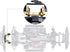 88.1g/pc Heavy Duty Brass Front Bumper with Servo Mount for Traxxas TRX-4 TRX4 1/10 RC Crawler
