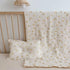 BuLuTu Cute Duck Pattern Baby Blanket Muslin Toddler Quilt Blankets Boys Girls