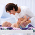 Purple Flower Diaper Changing Pad Cover, Soft Breathable Changing Mat Sheets for Newborn Girls