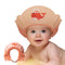 Thcbme Baby Shower Cap Shield, Shower Cap for Kids, Visor Hat for Eye