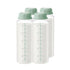 11oz Breastmilk Storage Bottles, Compatible with Momcozy Milk Cooler 12oz, Narrow Neck