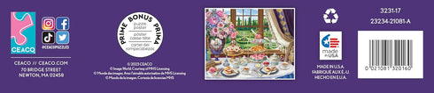 1000 Ceaco - English Breakfast - Oversized Piece Jigsaw Puzzle