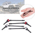 RC Car Drive Shaft, 4 Pcs Hard Steel Front Axle for SCX10 Remote Control Car Model Accessory Parts