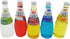 Dollhouse Kitchen Accessories Food, 1:12 Scale Miniature Beverage Bottles for Table Decoration (Five Drinks)