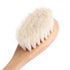 Shinycome Wooden Baby Safety Comb Woolen H Brush Care Kids Massage Baby Kit Safety