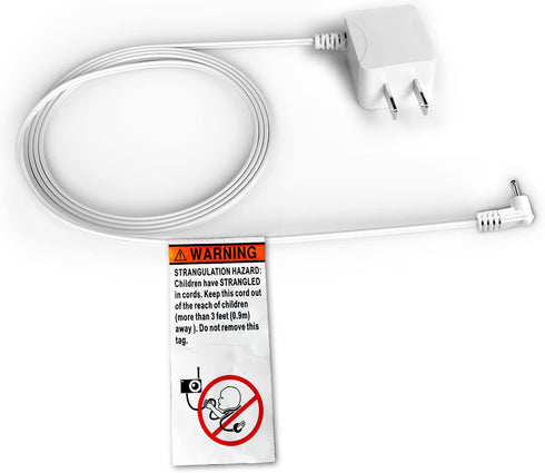 Baby Monitor Charger Adapter for OKAIDI Baby Monitor OD8052/OD8038/OD8021/OD8051, Baby Monitor Power Cord Adapter, 6.6ft Baby Camera Charger, 5V 1A 3.5mm DC Power, (Not Suitable for Micro USB Port)