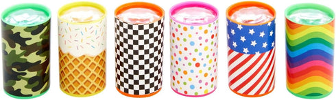 BLUE PANDA 48 Mini Kaleidoscope Style Prism Toys for Kids - Vintage-Style Retro Tubes, Bulk Birthday Party Favors