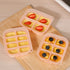 4m+ haakaa Silicone Baby Food Tray - Breastmilk Homemade Baby Food Mold - Baby Fresh Food Freezer Tray - Ice Cube Tray