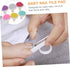 Set Trimmer WOONEKY of Baby Nail Files Electric Nail Filer Pads for Newborns Toddlers Baby Electric Nail Accessories