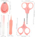 Gentle Nail Care Grooming Kit for Newborns - Cute Rabbit Ear Case