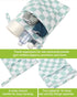 Swimming 3 Pack 3L24 Wet Dry Bag Reusable Waterproof Bag Travel Beach Pool Yoga Gym Bag for Baby Cloth Diaper Swimsuits