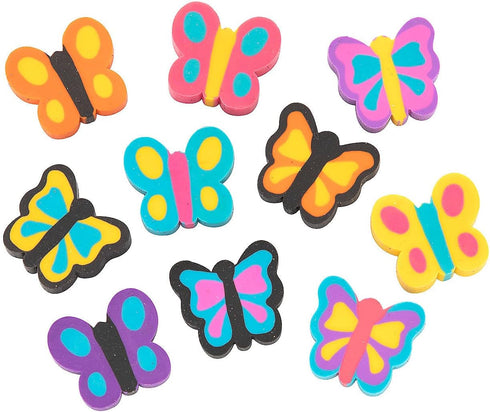 Bulk Butterfly Mini Erasers - 300 Pieces for Kids