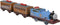 Thomas & Friends Motorized Talking Toy Train, Thomas Engine with Sounds & Passenger Cars for Kids Ages 3+