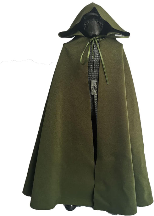 1:6 Scale Medieval Knights Soldier Cloak Gown, Hooded Cape for 12" Phicen TBLeague Action Figure Clothes