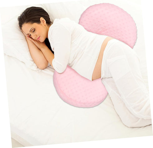 Small Cooling Pregnancy Pillow - Comfortable Lumbar Support for Expecting Moms