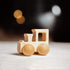 3PCS Wooden Baby Toys, Grasping Push Car Montessori Toy Vehicles