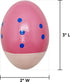 Hidreams Wooden Musical Egg Easter Egg Shakers Maracas for Baby Kids Instrument Early Learning Toys