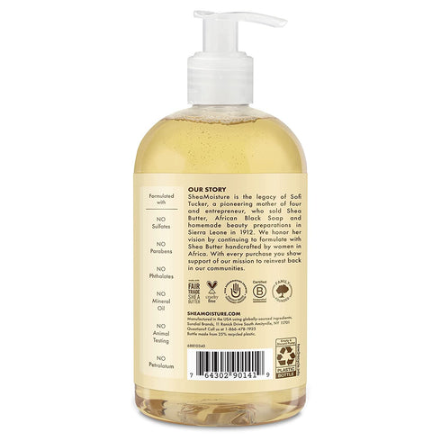 13 oz, Packaging SheaMoisture Baby Wash & Shampoo for All Skin Types Raw Shea, Chamomile & Argan Oil Baby Wash