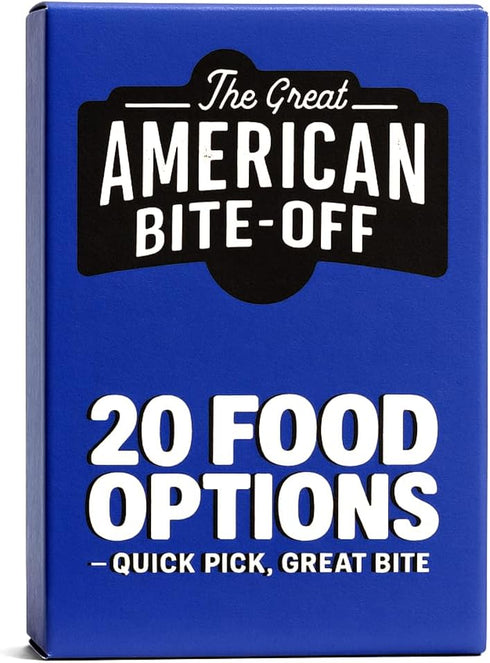 NY HORIZON The Great American Bite-Off Food Decision Cards for Dinner | 20 Food
