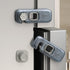 5 Pack QYESWHSR Child Proof Refrigerator Lock, Clear Adhesive Safety Locks for Kids, Baby Cabinet Locks